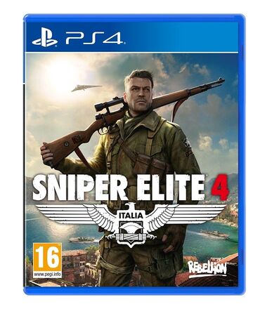 Oyun diskləri və kartricləri: Ps4 sniper elite 4