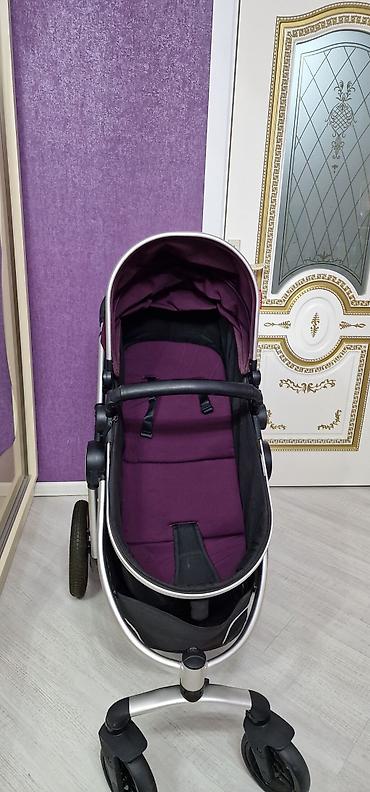 Модульные коляски: Uşaq arabası – FORBABY (bənövşəyi/qaranlıq boz) Xüsusiyyətlər: - — 4