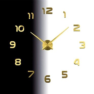 3d qələmi: Divar saatı 3D divar saati Rəqəmsal divar saatlari Ölçülerine göre