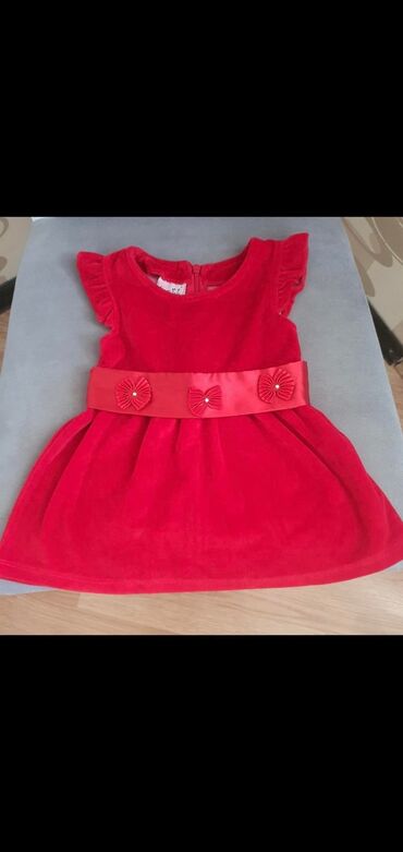klyoş donlar: Детское платье цвет - Красный
