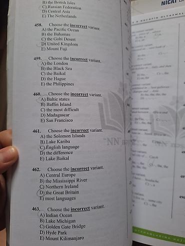 Testlər: Məhsul: “ENGLISH – Qrammatik Qeydlər və Test Toplusu” (I hissə) — 3