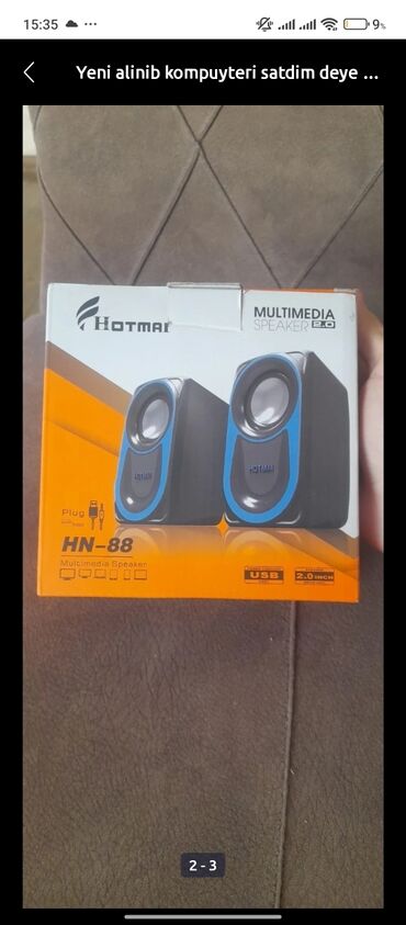 smartbox almaq: Yeni Amazon Kolonka, Növ - Kompüter üçün, rəng - Qırmızı
