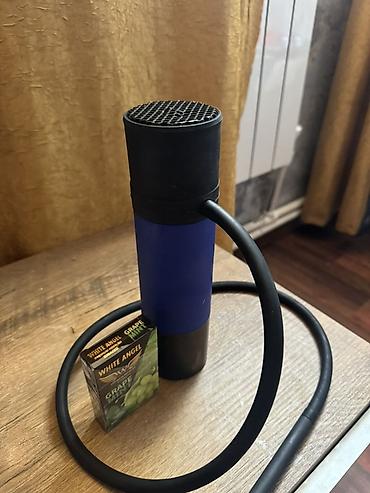 xonça qabı: Kompakt şüşəsiz qəlyan (portable hookah) dəsti – Silindr formalı — 2