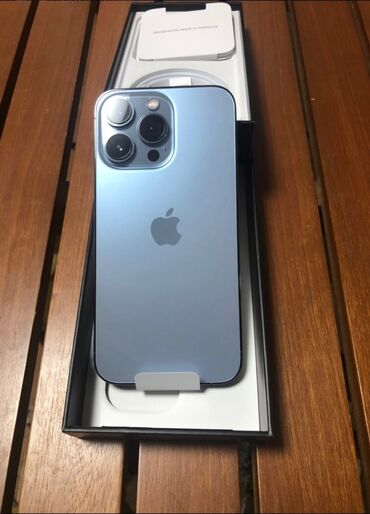 Apple iPhone: IPhone 13 Pro, 128 ГБ, Blue Titanium, Face ID