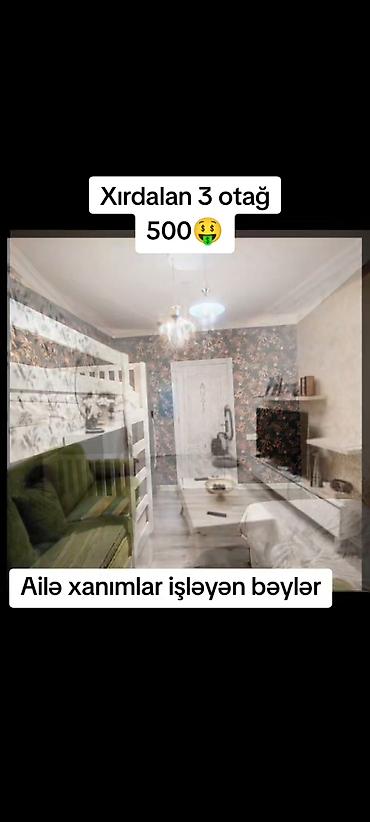 Долгосрочная аренда квартир: İrşadin yaxınlığı.Mərtəbə 3.Tam təmirli əşyali evdir. Makler haqqı — 5