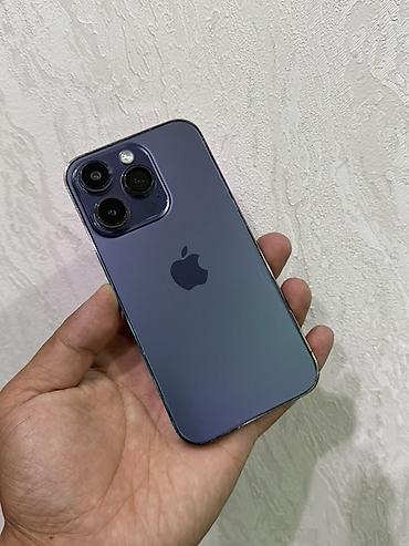 часы apple watch 9: IPhone 14 Pro, Б/у, 512 ГБ, Deep Purple, Защитное стекло, Чехол, 82 % — 1