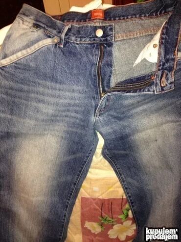 Farmerke: Original Hugo Boss farmerice 33 2 komada 100% cotton Polustruk 45cm — 11