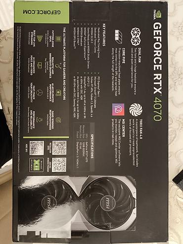 g15 asus rog strix: MSI GeForce RTX 4070 VENTUS 2X OC (12GB GDDR6X) videokart — 2