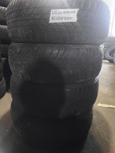 60: Шины 215 / 60 / R 16, Лето, Б/у, Комплект, Легковые, Корея, Nexen — 1