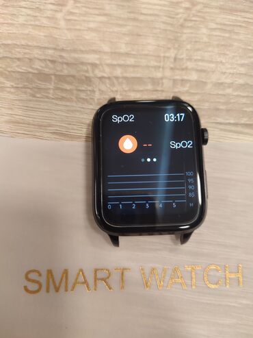 Smart saatlar: İşlənmiş, Smart saat, Sensor ekran, rəng - Qara — 6