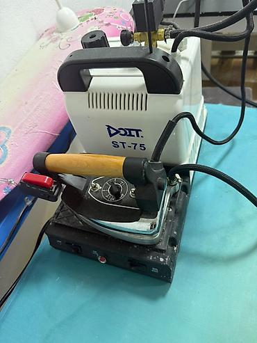 karcher ehtiyat hisseleri: Peşəkar ütüləmə stansiyası – JDP buxarlı ütü masası və DOIT ST-75 — 2