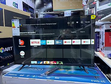 Телевизоры: Телевизоры LED Hisense 43A5730FA с тонким черным корпусом оснащен — 11