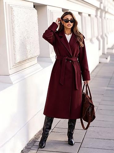 mango suknje midi: Ženski elegantni kaput sa pojasom – midi dužina
3999 din
S M L Xl — 6