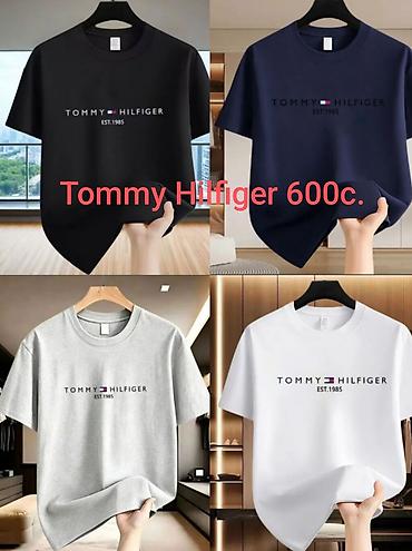 Мужская футболка, 2XL, XL, 3XL, Tommy Hilfiger, Новый, Платная доставка, Самовывоз