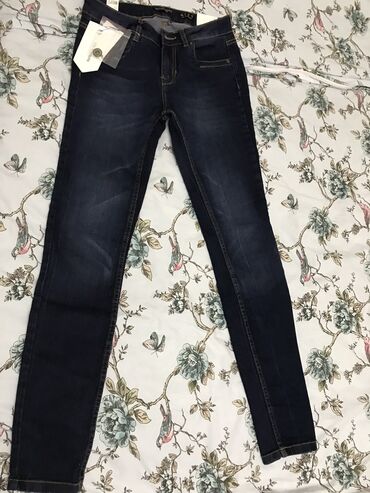 джинсы женские новые: Джинсы цвет - Синий