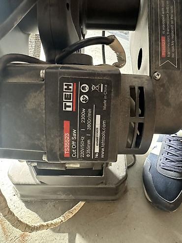 триммер для травы: TEH TS35523 metal kəsmə mişarı (Cut Off Saw) - Güc: 2300 W - — 1
