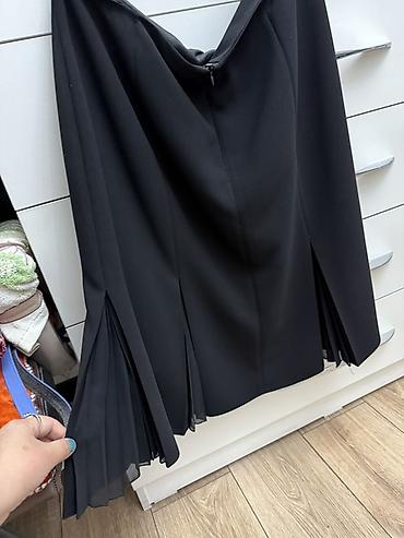 gestalt blazer: Женские пиджаки и юбка 1) Пиджак ZARA, голубой - Размер на бирке: XL — 3
