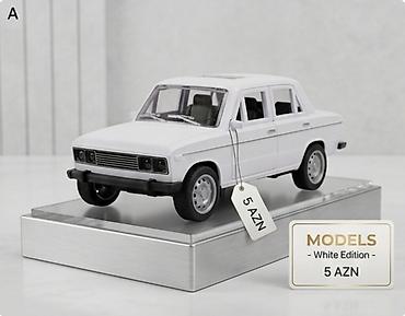 canta modelləri: Model avtomobil – White Edition - Klassik sovet sedanının dəqiq mini — 1