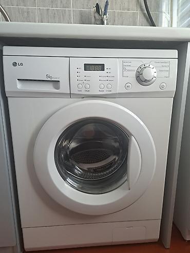 Техника жана электроника: Продаю стиральную машину LG. 5кг. 10000 сом в отличном состоянии — 1