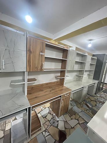 study table: Компьютерный стол, Новый, С полками — 3
