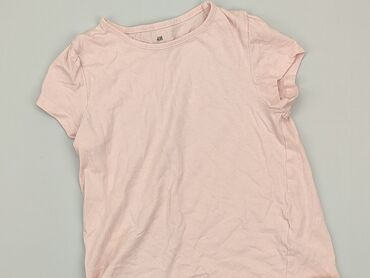 sukienki koronkowe biale letnie: T-shirt, H&M, 8 years, 122-128 cm, condition - Perfect