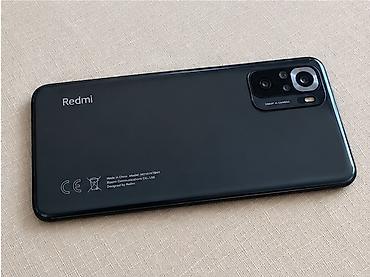 samsung note 10 plus ekran: Redmi Note 10S, 128 GB, rəng - Boz, İki sim kartlı — 6