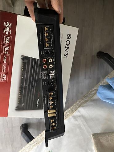 ses kalonka: Məhsul: Sony Xplod stereo gücləndirici – model XM-N1004 — 3