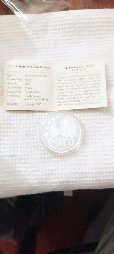 gumus pullar: Almaniy Almışam öz koleksamdır satıram nadir olan moneti.999 Gümüşdür
