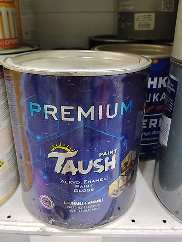 Алкидная эмаль: Краска Taush Premium — алкидная эмаль с глянцевым финишем. - Тип — 1