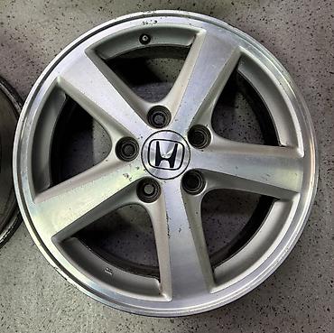 es 2016: Литые Диски R 16 Honda, Комплект, отверстий - 5, Б/у — 7