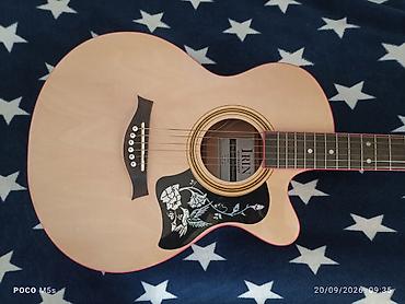 Акустические гитары: Akustik gitara + portativ səs sistemi dəsti Gitara: - Brend: IRIN - — 7