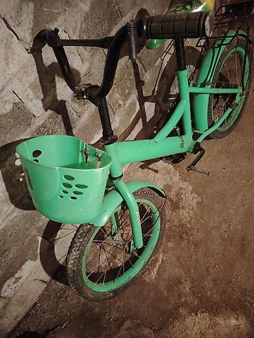 teker velosiped: Uşaq velosipedi – Desna, 16" təkər - Rəng: açıq yaşıl, qara — 3