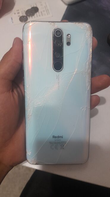 где можно продать бу телефон: Redmi, Redmi 8 Pro, Б/у, 64 ГБ, цвет - Белый, 2 SIM