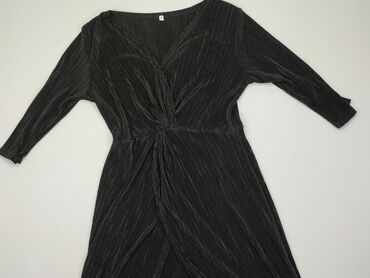 spódnice czarne asymetryczne: Sukienka, L, stan - Dobry