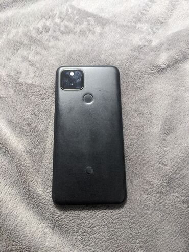 стекло телефон: Google Pixel 5, Б/у, 128 ГБ, цвет - Черный