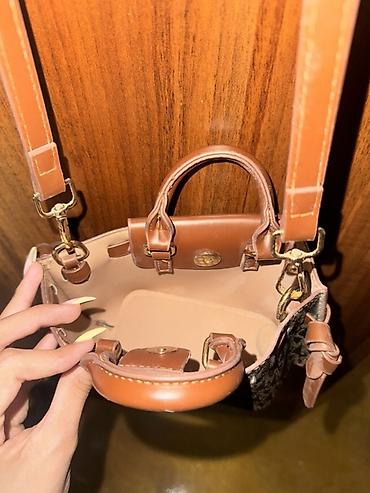 mini cross: Michael Kors mini çanta - Model: MK monoqram naxışlı mini — 3