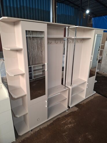 Гарнитуры для прихожей: Гарнитур для прихожей, Новый, ДСП, Бесплатная доставка, цвет - Бежевый — 11