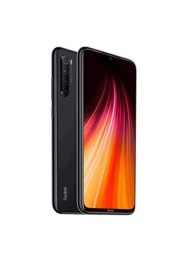 Redmi: Redmi, Redmi Note 8, Б/у, 64 ГБ, цвет - Черный, 2 SIM