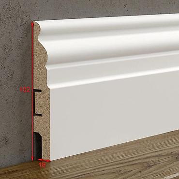 Təmir və tikinti: MDF plintus və dekorativ profil kolleksiyası - Material: nəmə davamlı — 6