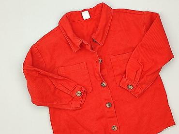 nice shirts eu: Koszula 3-4 lat, stan - Idealny, wzór - Jednolity kolor, kolor - Czerwony — 1