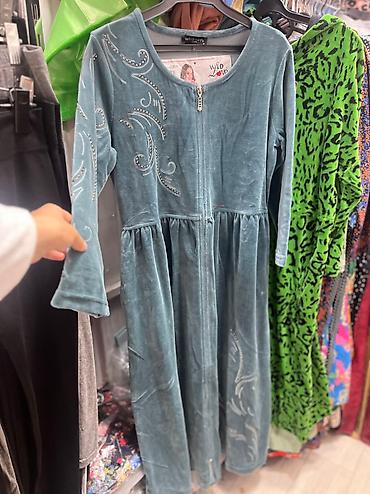 Халаты: Велюровые теплые халаты на любой размер 42 до 62 идут 💯 хлопок — 22