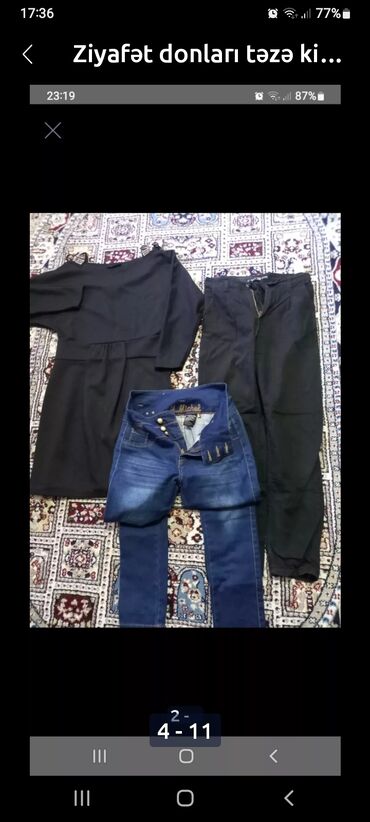 Dəstlər, kostyumlar: Hamısı təzədi don 38 raz.65 man.satılır — 10