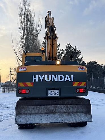 Экскаваторы: Экскаватор, Hyundai, 2014 г., Колесный — 2