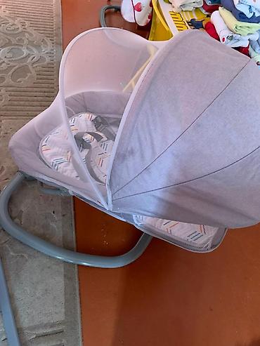 lay lay matras: Ikisi bir yerde Uşaq üçün avtomatik beşik-sallanacaq - — 2