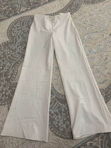 брюки s: Брюки S (EU 36), цвет - Белый