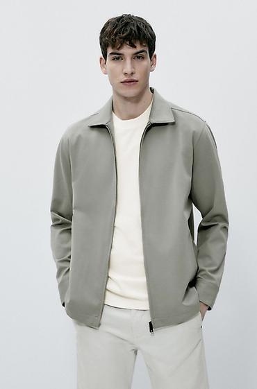Куртки: Мужская куртка, 2XL, Massimo Dutti, Б/у, Самовывоз — 6
