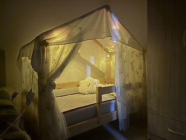 Детские односпальные кровати: В комплекте матрас,подушки,игрушки,гирлянда Детская кровать-домик из at lalafo.kg — 9 Детские односпальные кровати: В комплекте матрас,подушки,игрушки,гирлянда Детская кровать-домик из — 9