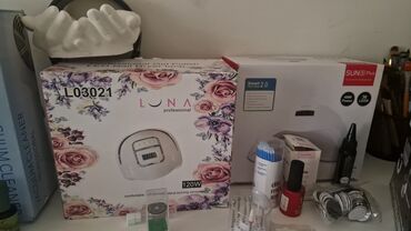 lak qurudan: Luna Professional markalı dırnaq quruducu lampa, dırnaq manikürü və