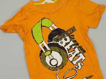 koszulka z lnu: T-shirt, H&M, 3-4 years, 98-104 cm, condition - Fair