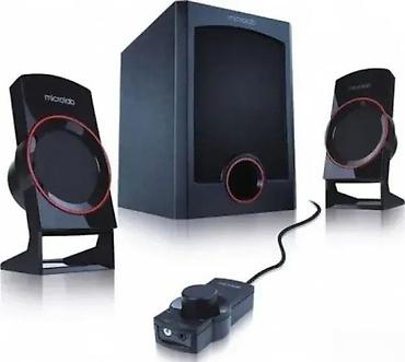 Zvučnici, slušalice i mikrofoni: Microlab 2.1 multimedijalni zvučni sistem - Konfiguracija: 2.1 (dva — 1
